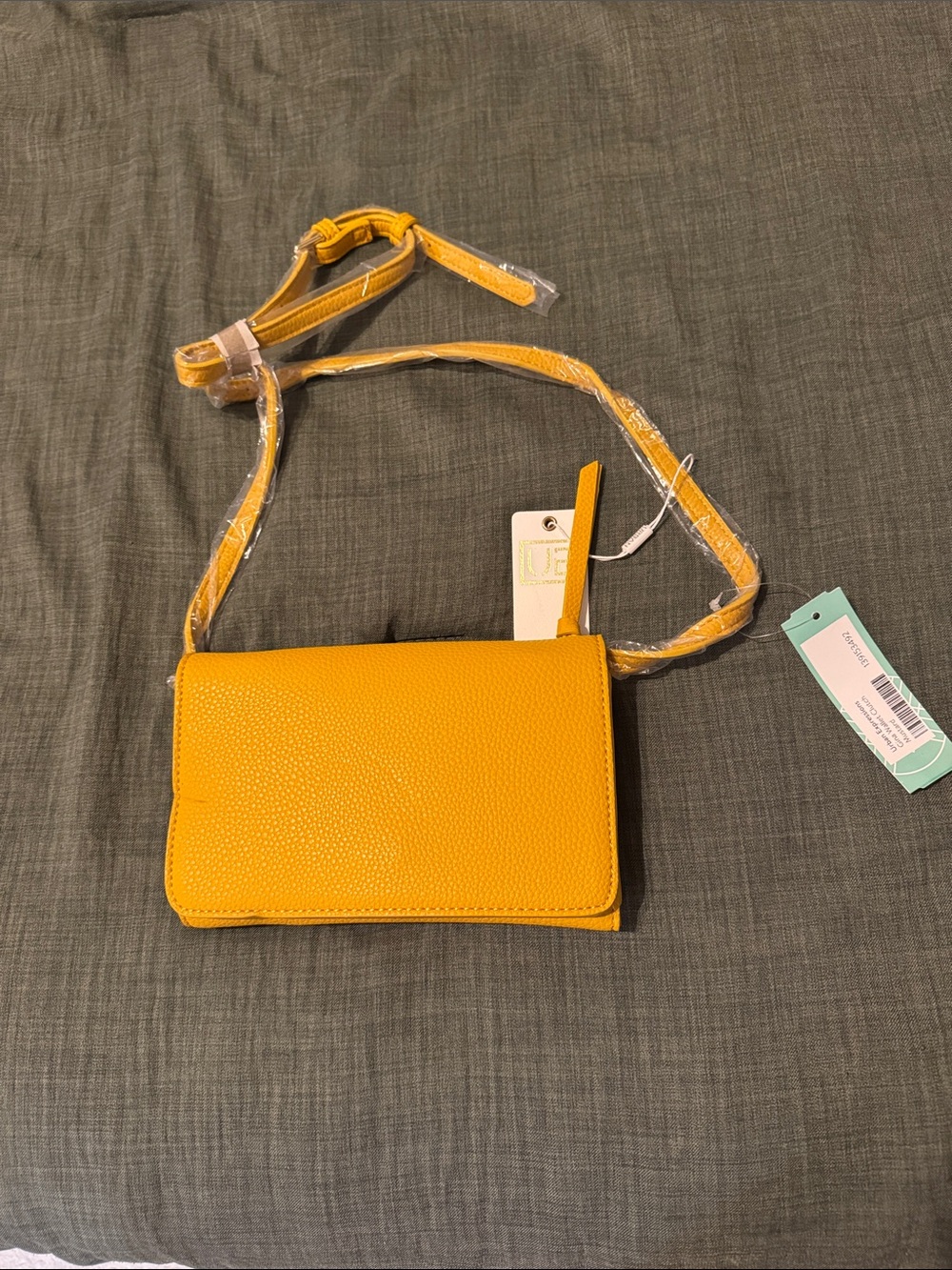 Urban Expressions Gina Wallet Clutch Mustard